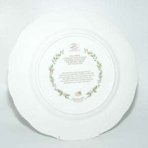 Royal Doulton Brambly Hedge Giftware | Seasonal Calender Plate | Spring 2003 | 26.5cm
