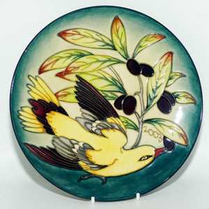 Moorcroft Annual Year plate | 2003 Golden Oriole | Ltd Ed