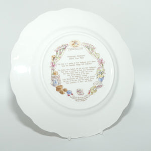 Royal Doulton Brambly Hedge Giftware | Year Plates | 2004 Primroses Bedroom | 20cm