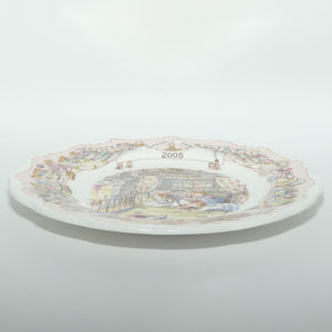 Royal Doulton Brambly Hedge Giftware | Year Plates | 2005 Children Playing in the Saltapple's Bedroom | Bedroom Series | 20cm