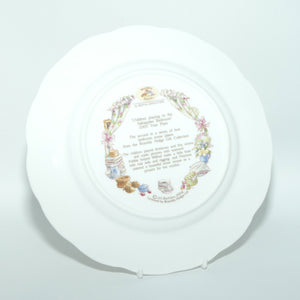 Royal Doulton Brambly Hedge Giftware | Year Plates | 2005 Children Playing in the Saltapple's Bedroom | Bedroom Series | 20cm