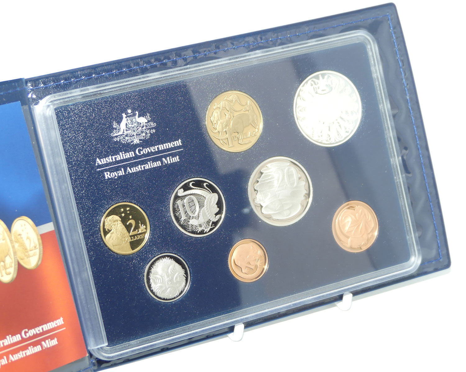 RAM 2006 Proof Coin Set | 40 years of Decimal Currency | Featuring 1 and 2 cent coins and round 50c struck in Silver