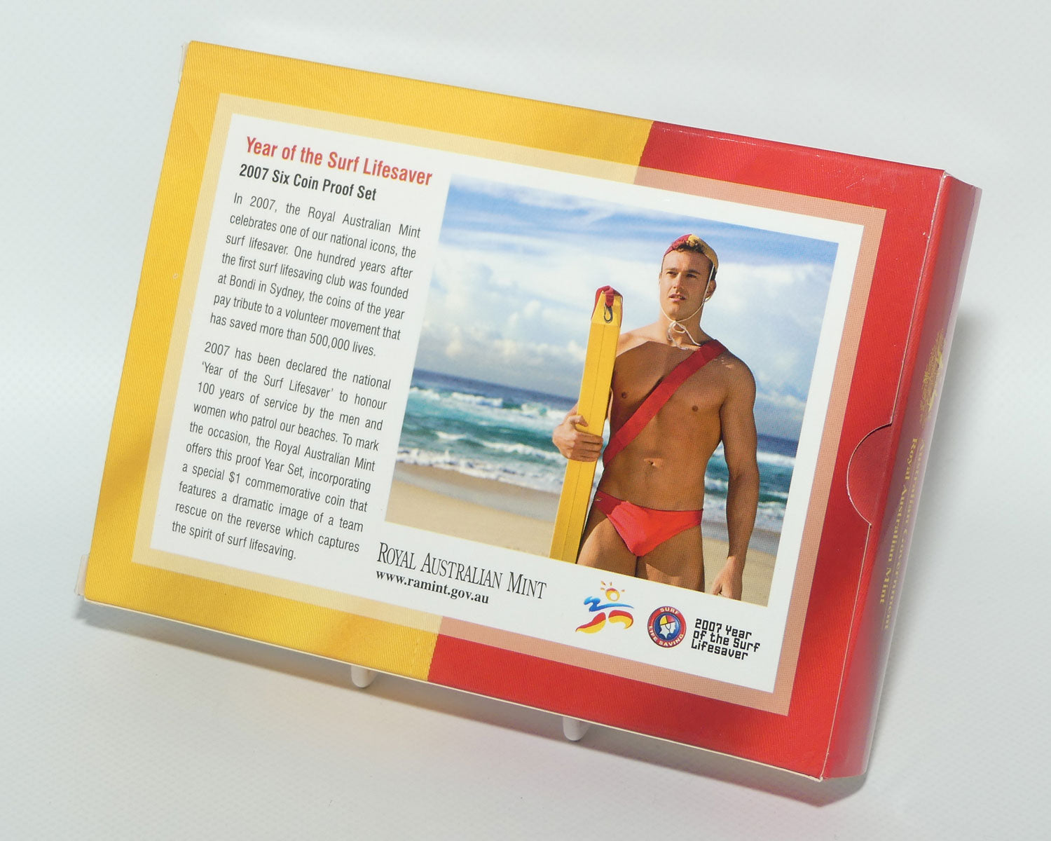 RAM 2007 Proof Coin Set | Featuring Year of the Surf Lifesaver $1
