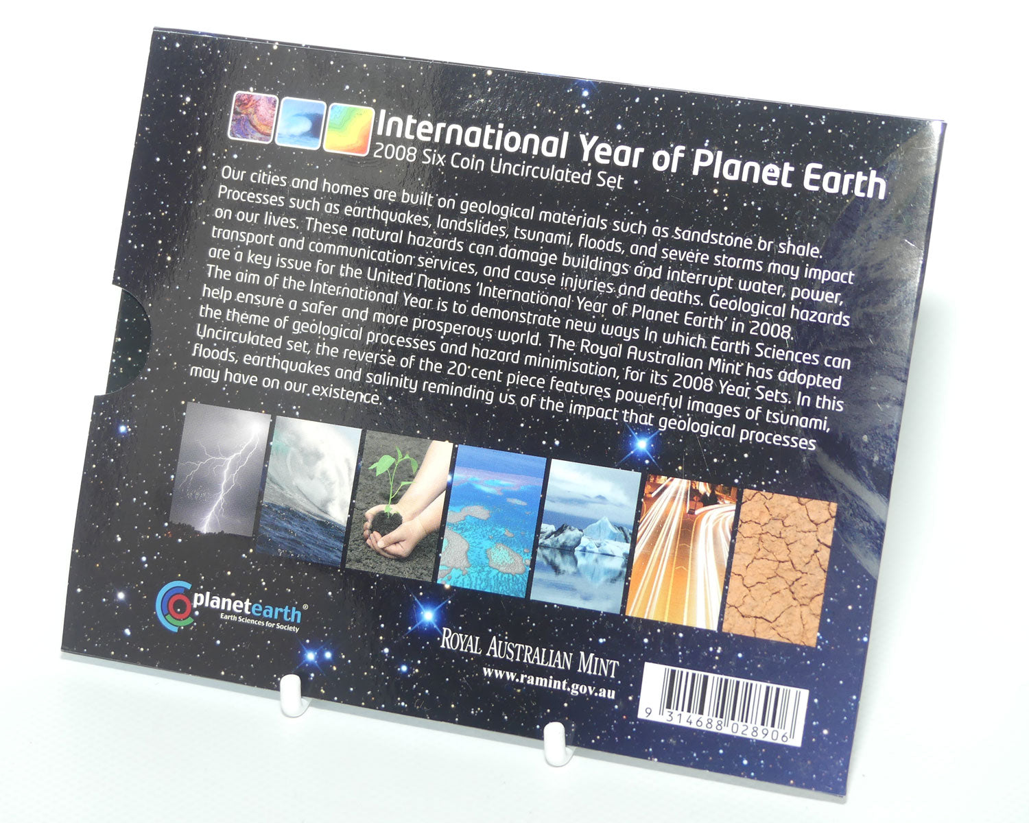 RAM 2008 Uncirculated Coin Set | International Year of Planet Earth