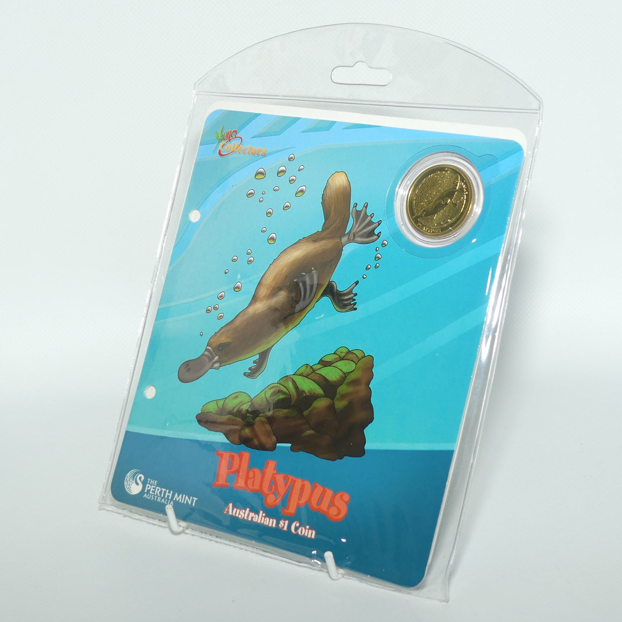 2008 Perth Mint Australian Animal $1 Coin | Young Collectors series | Platypus | UNC