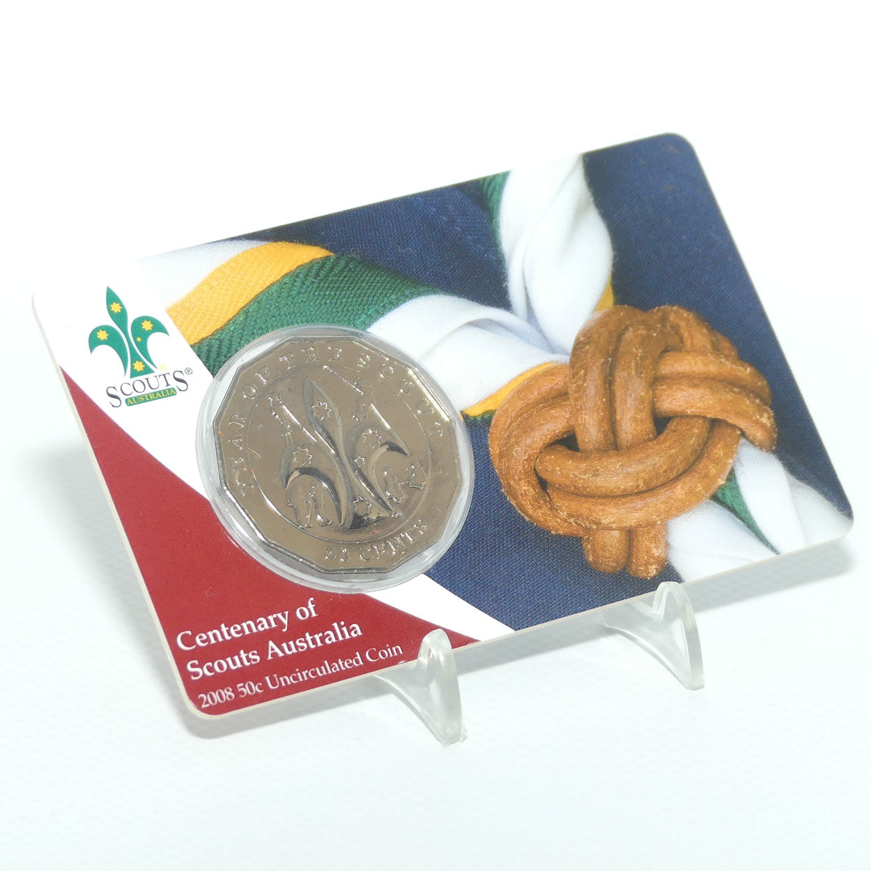 2008 RAM 50 Cent Centenary of Scouts Australia | Uncirculated
