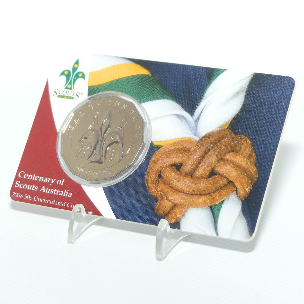 2008 RAM 50 Cent Centenary of Scouts Australia | Uncirculated