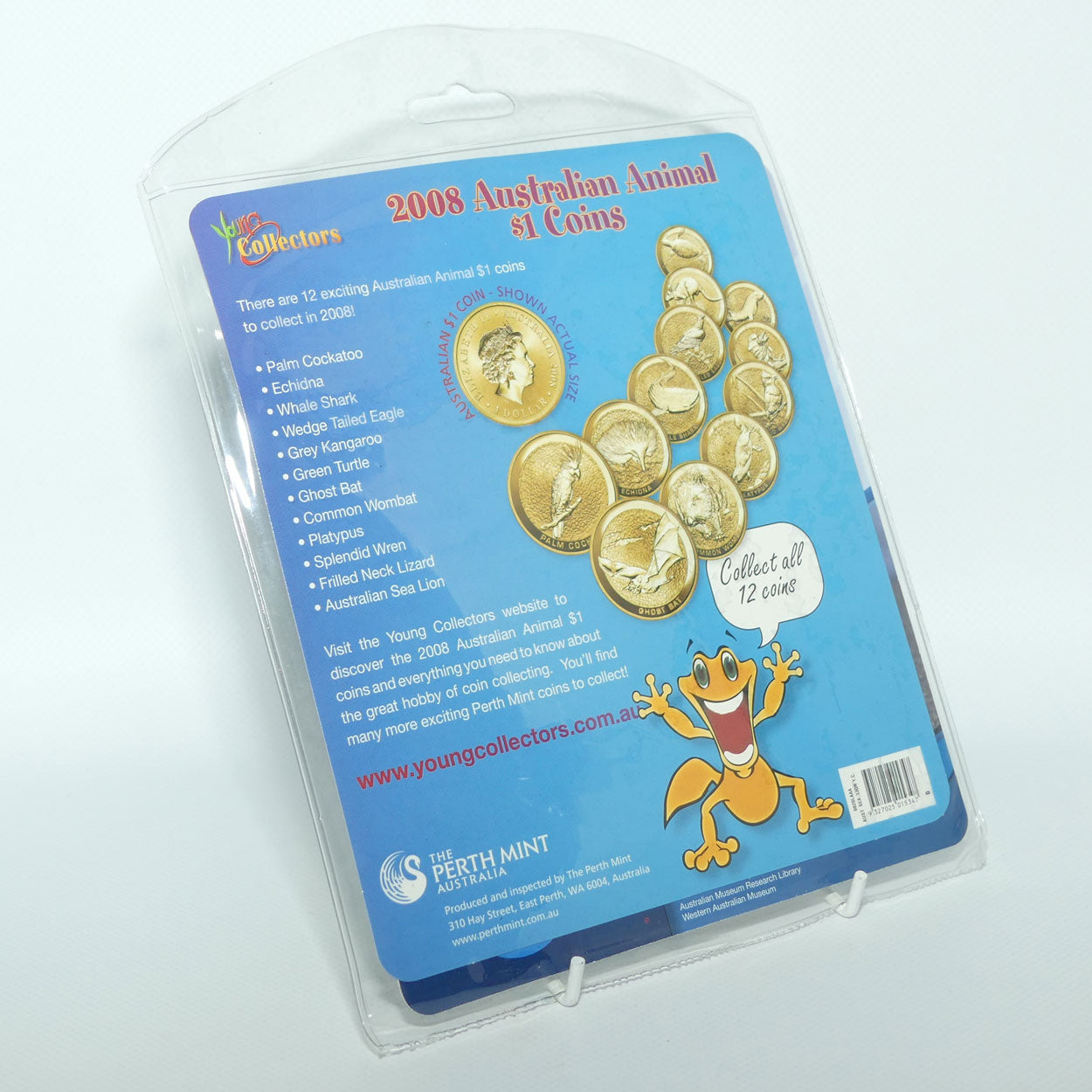 2008 Perth Mint Australian Animal $1 Coin | Young Collectors series | Australian Sea Lion | UNC