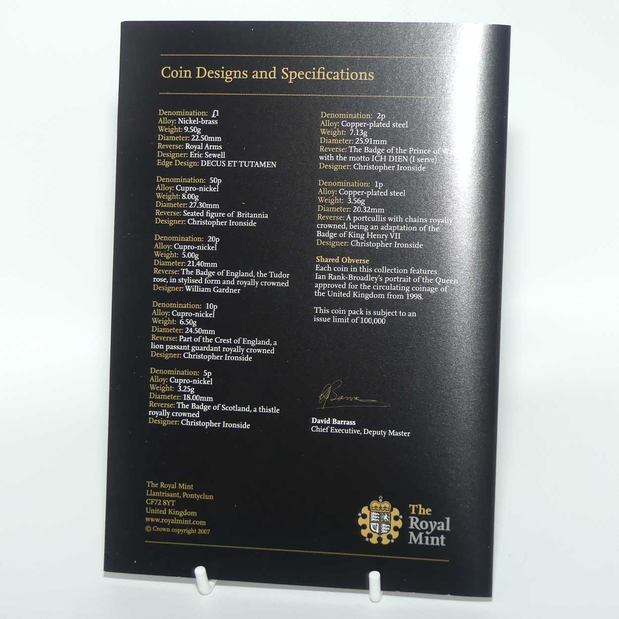 United Kingdom 2008 Emblems of Britain | Brilliant Uncirculated Coin Collection