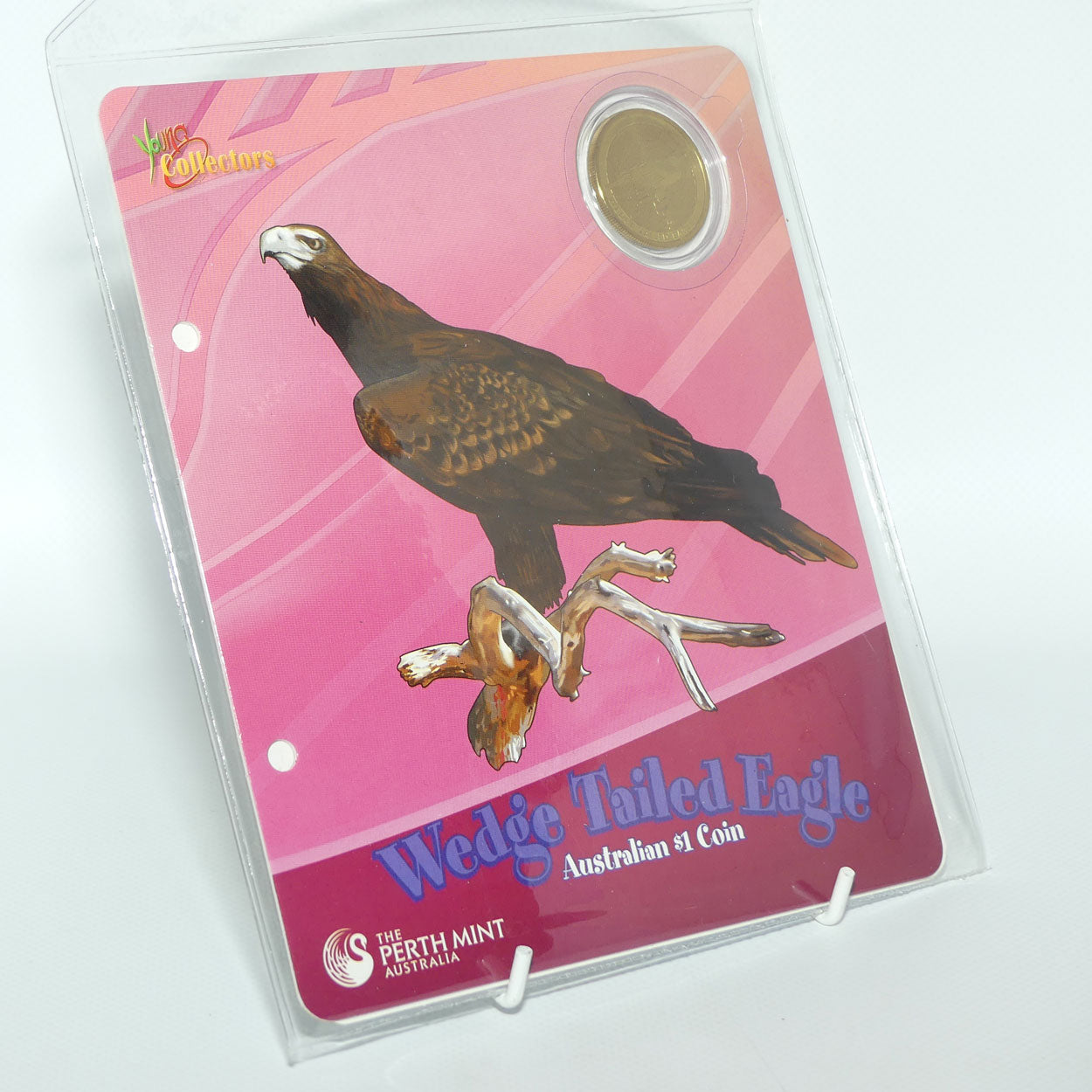 2008 Perth Mint Australian Animal $1 Coin | Young Collectors series | Wedge Tailed Eagle | UNC