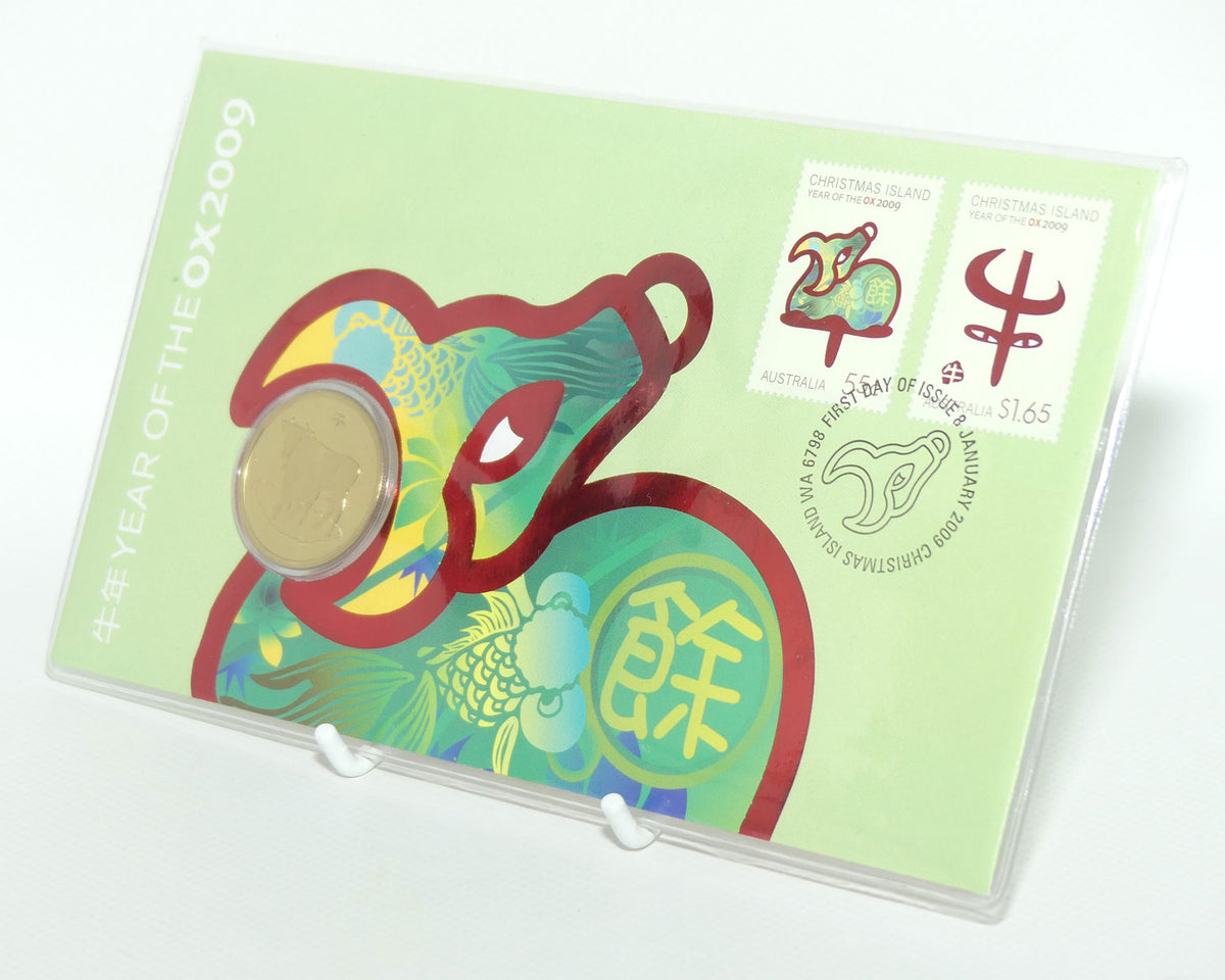 2009 RAM Australia Postal Numismatic Cover | Year of the Ox