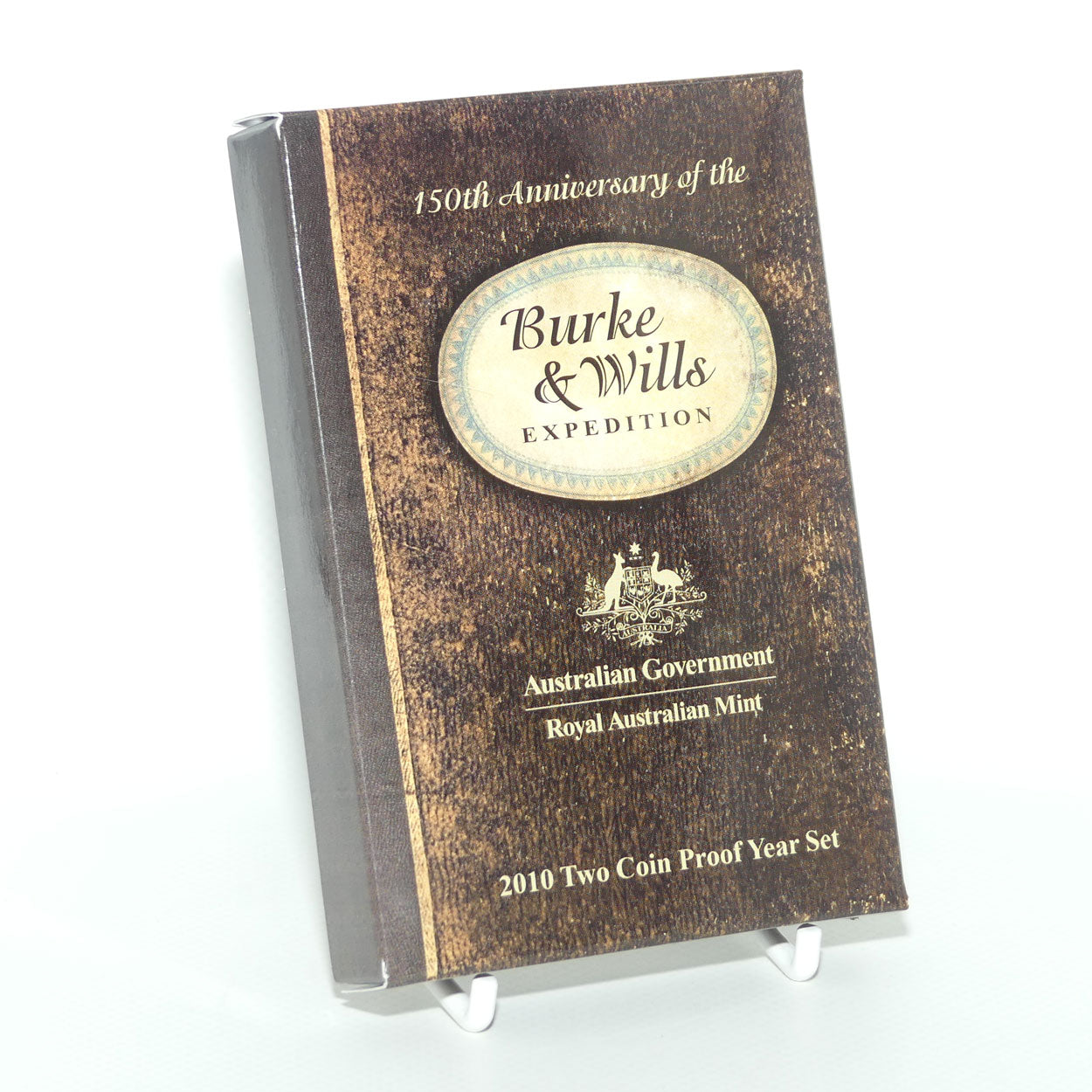 2010 RAM Australia 150th Anniversary Burke and Wills Expedition Two Coin Proof Year Set