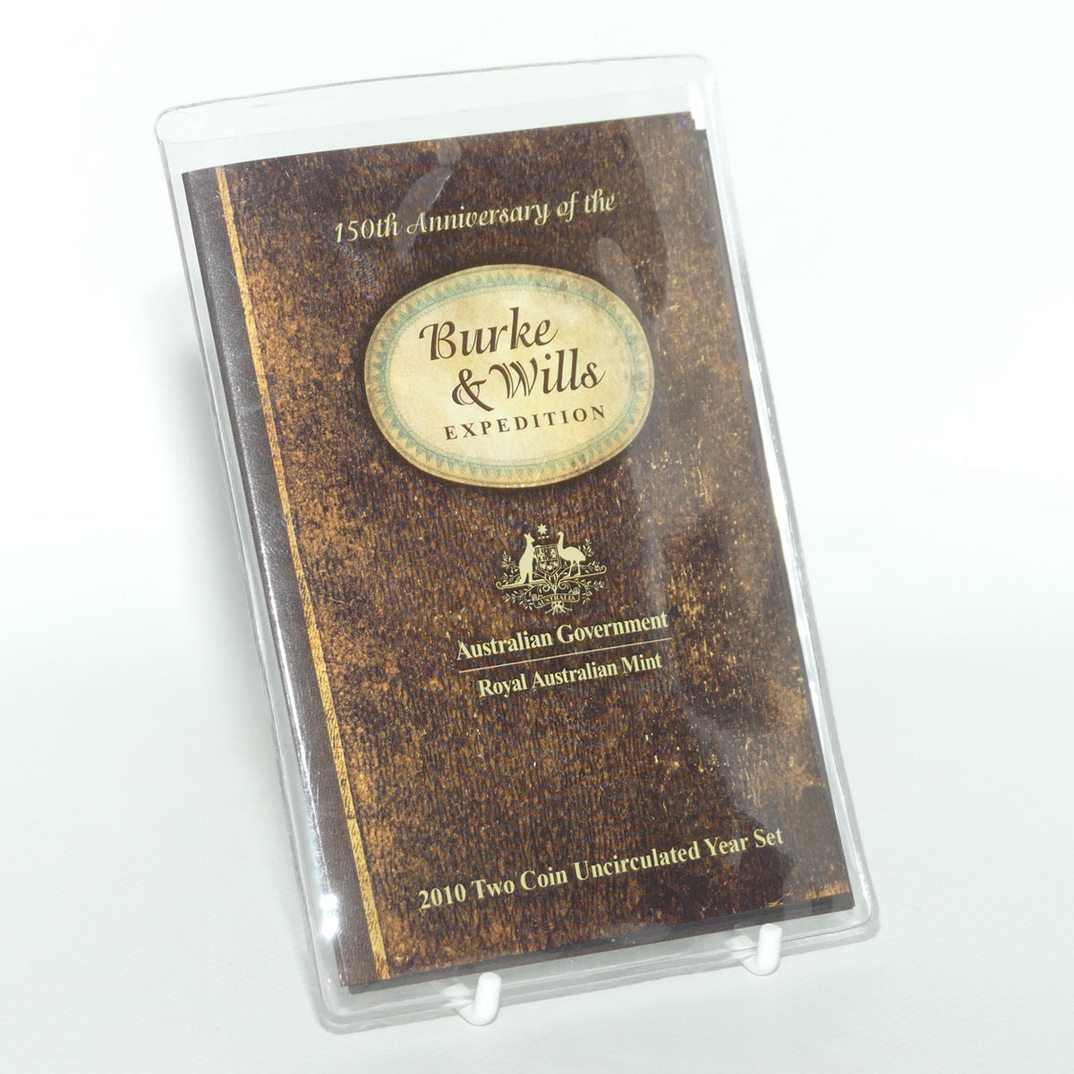 2010 RAM Australia 150th Anniversary Burke and Wills Expedition Two Coin Uncirculated Year set