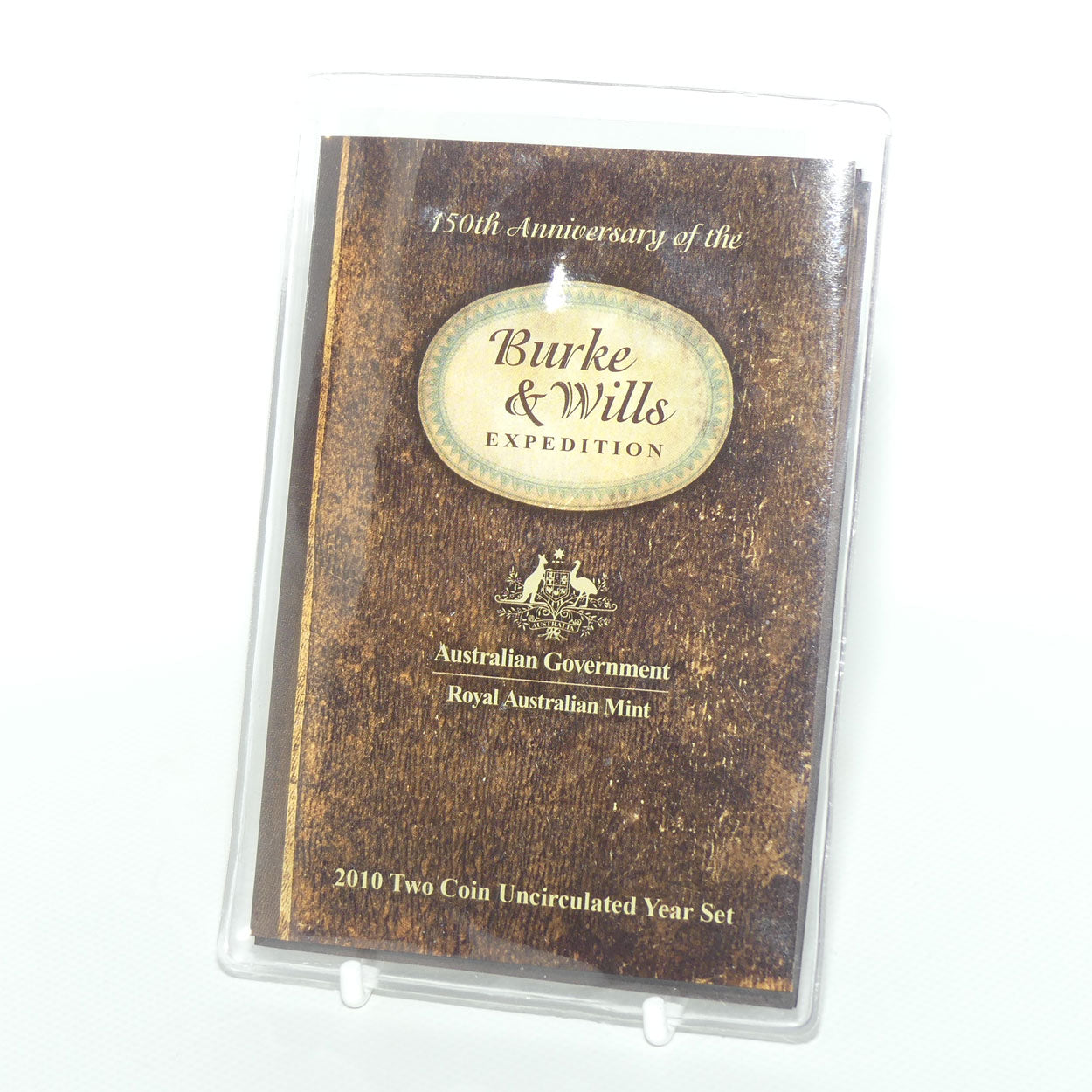 2010 RAM Australia 150th Anniversary Burke and Wills Expedition Two Coin Uncirculated Year set