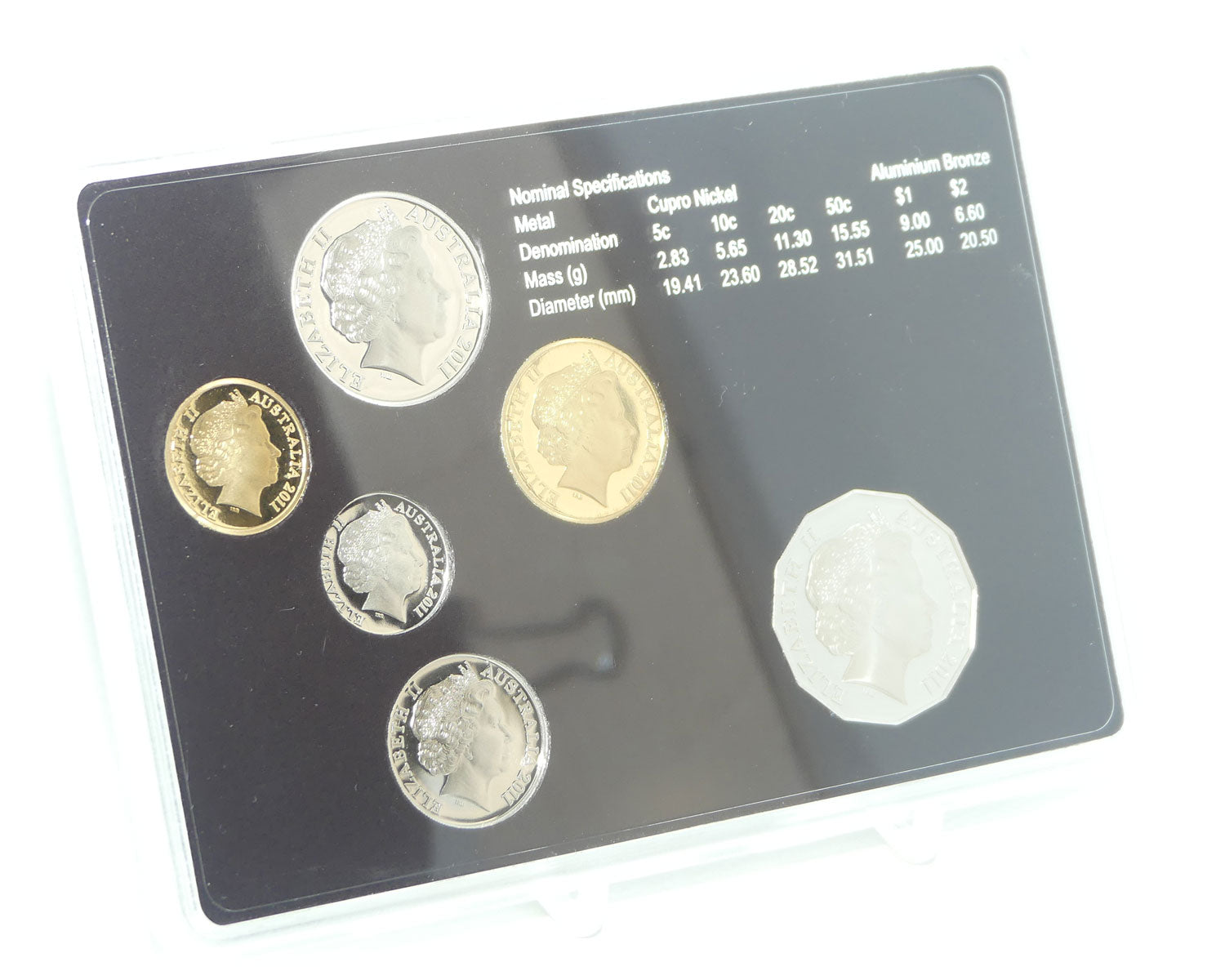 RAM 2011 Proof Coin Set | Six Coin Set