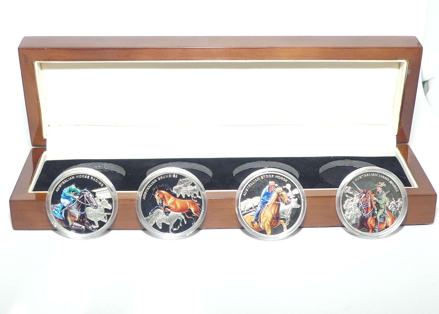 Niue Proof Silver Coin Set | 2014 Legendary Horses of Australia | 4 Coin set