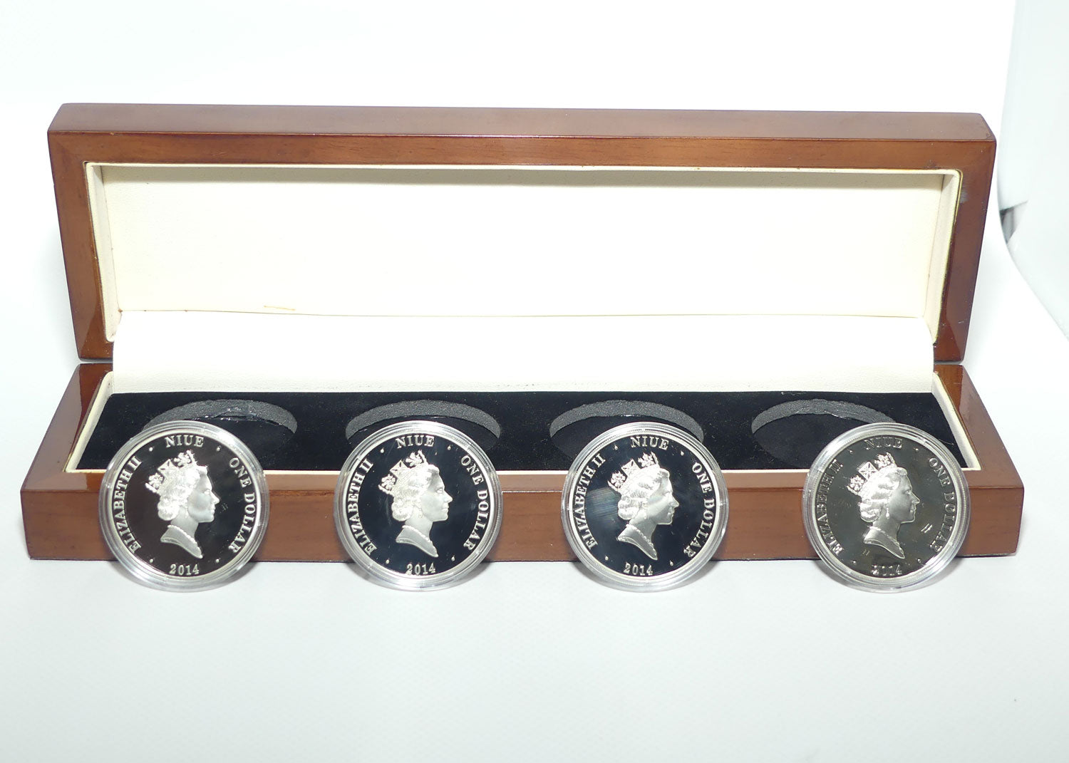 Niue Proof Silver Coin Set | 2014 Legendary Horses of Australia | 4 Coin set