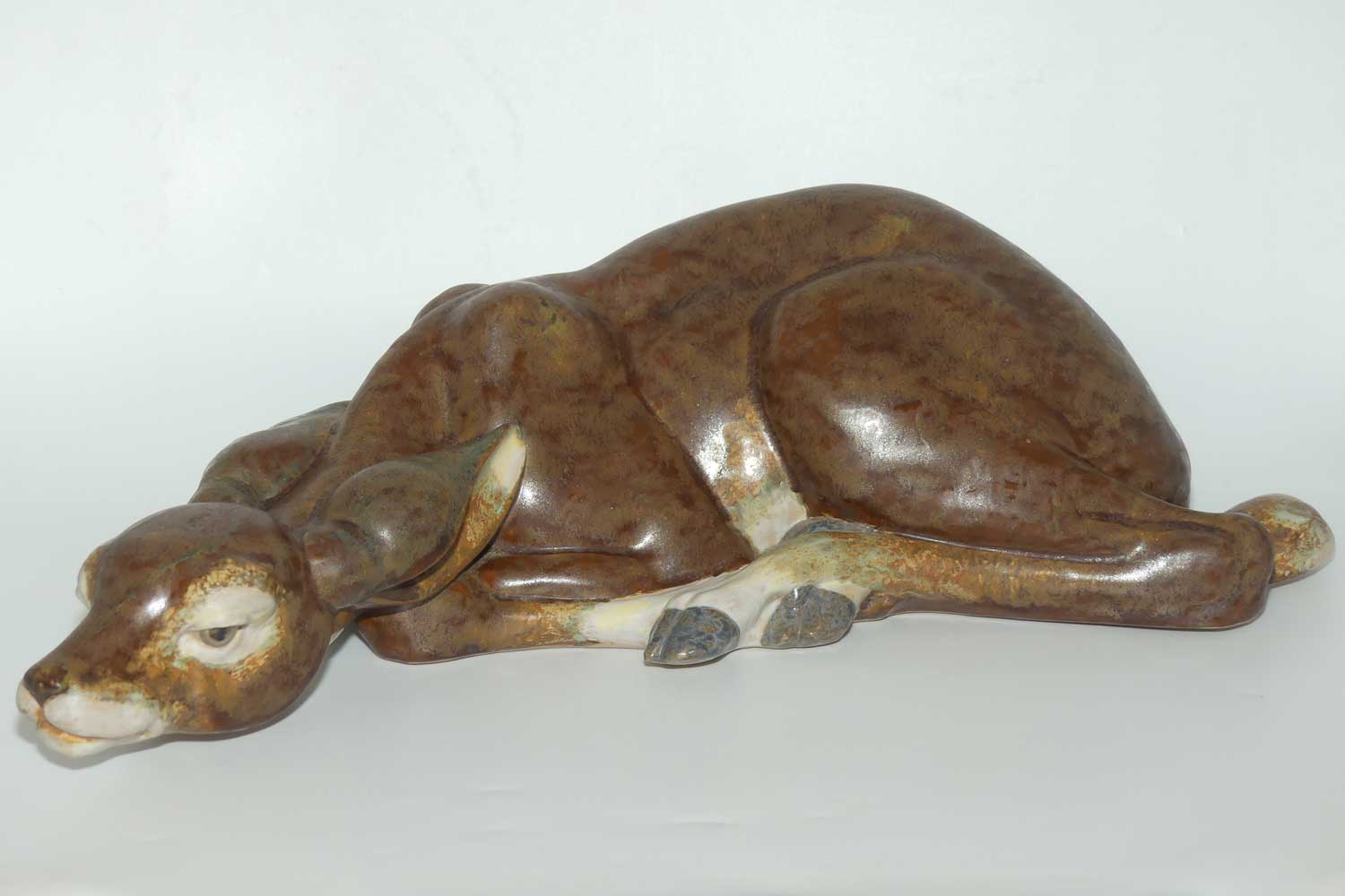 Lladro figure Gazelle Fawn Sleeping | #2048 | Gres