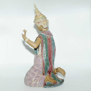 Lladro figure Thai Girl Kneeling | Gres | #2069 | #1