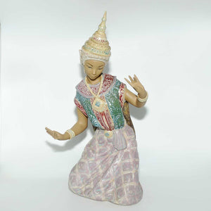 Lladro figure Thai Girl Kneeling | Gres | #2069 | #1