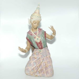 Lladro figure Thai Girl Kneeling | Gres | #2069 | #2