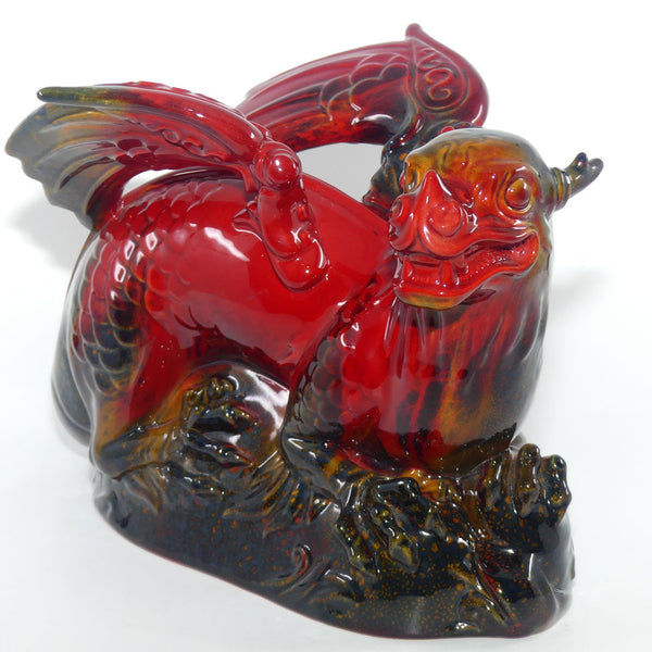 ロイヤル・ドルトン　ドラゴン　Flamb Dragon No.2085 2085 Royal Doulton Flambe Dragon | Royal Doulton Specialist Dealer