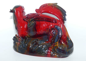 #2085 Royal Doulton Flambe Dragon