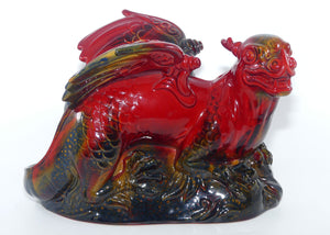 #2085 Royal Doulton Flambe Dragon