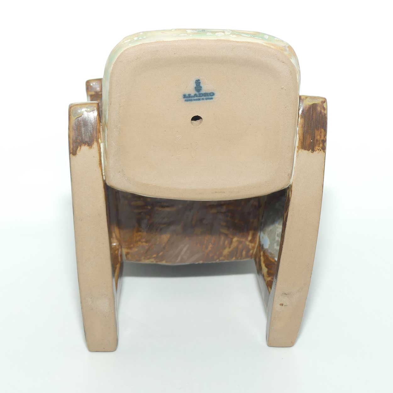 Lladro figure Girl in Rocking Chair (Gres) #2089