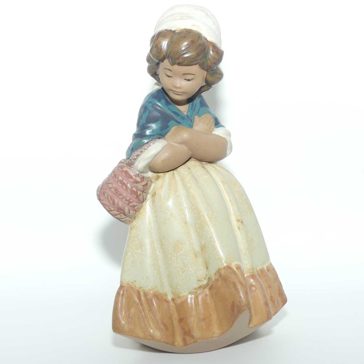 Lladro figure Girl with Crossed Arms | Gres | #2093 | #2