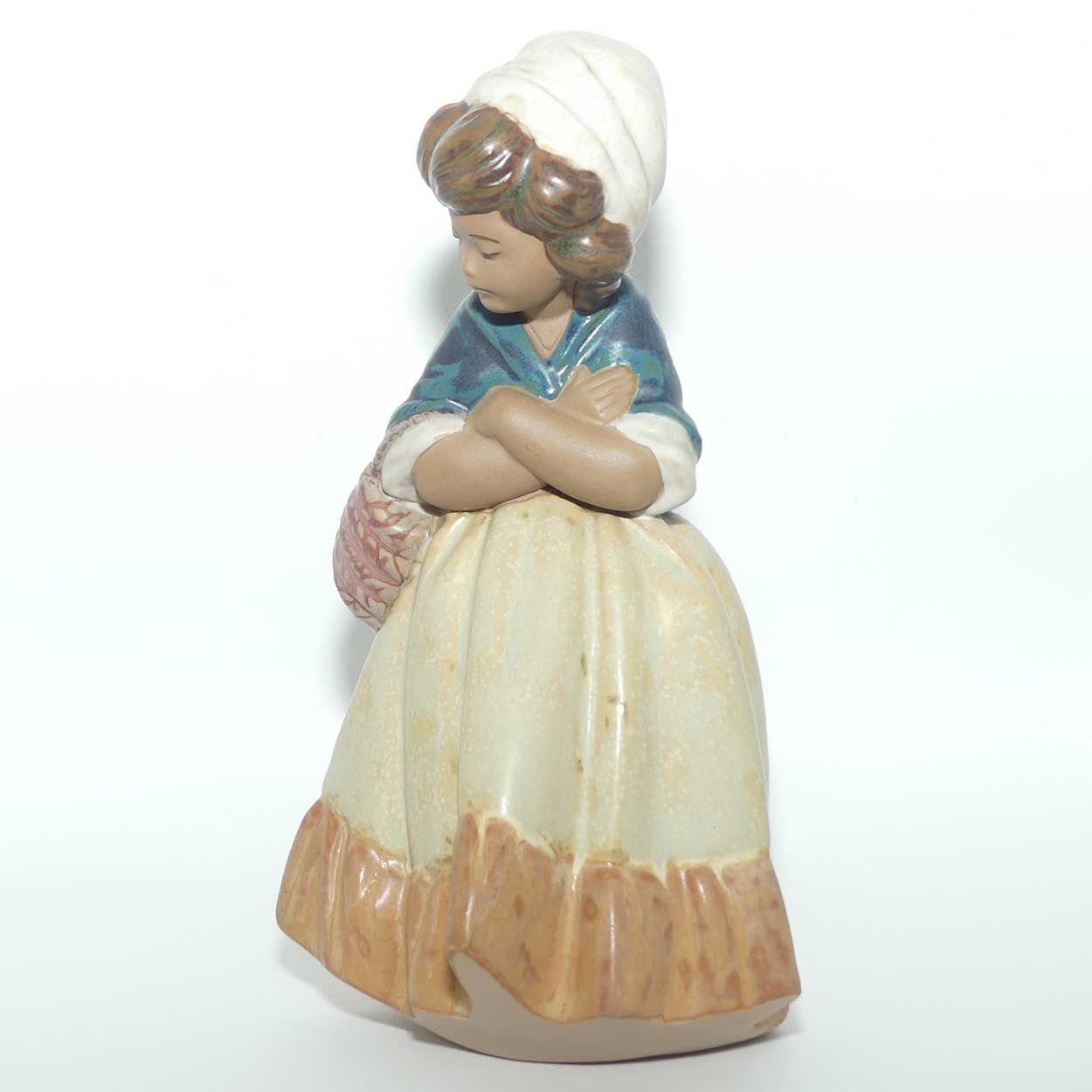 Lladro figure Girl with Crossed Arms | Gres | #2093 | #2