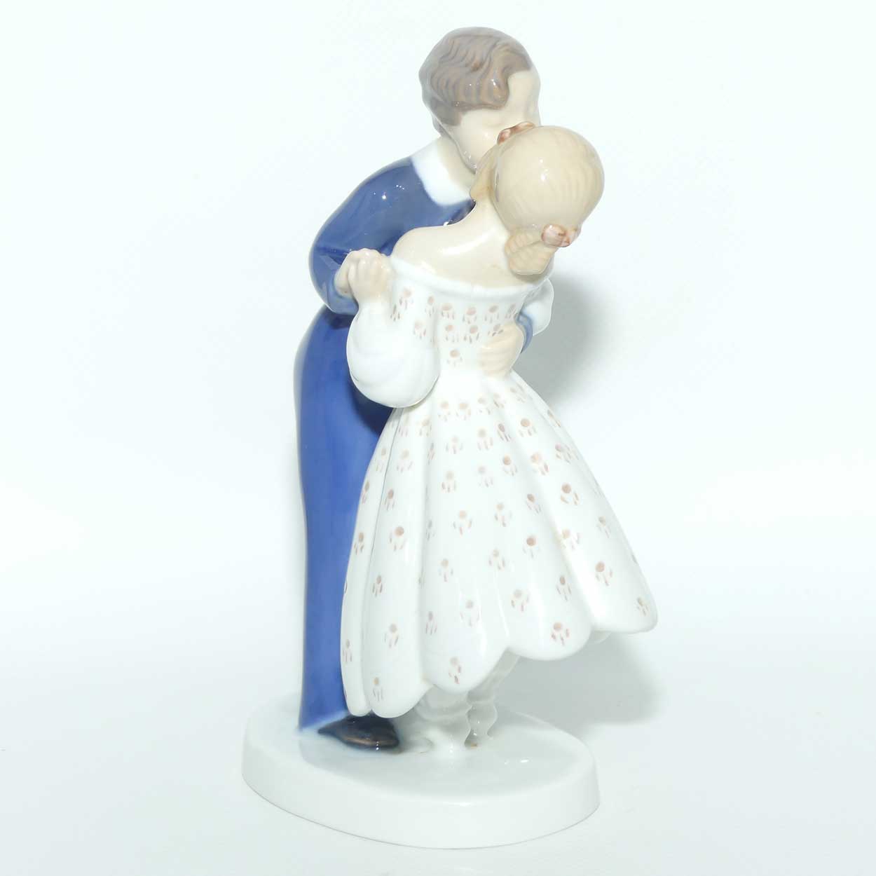 Bing and Grondahl Youthful Boldness | Boy Stealing a Kiss | #2162