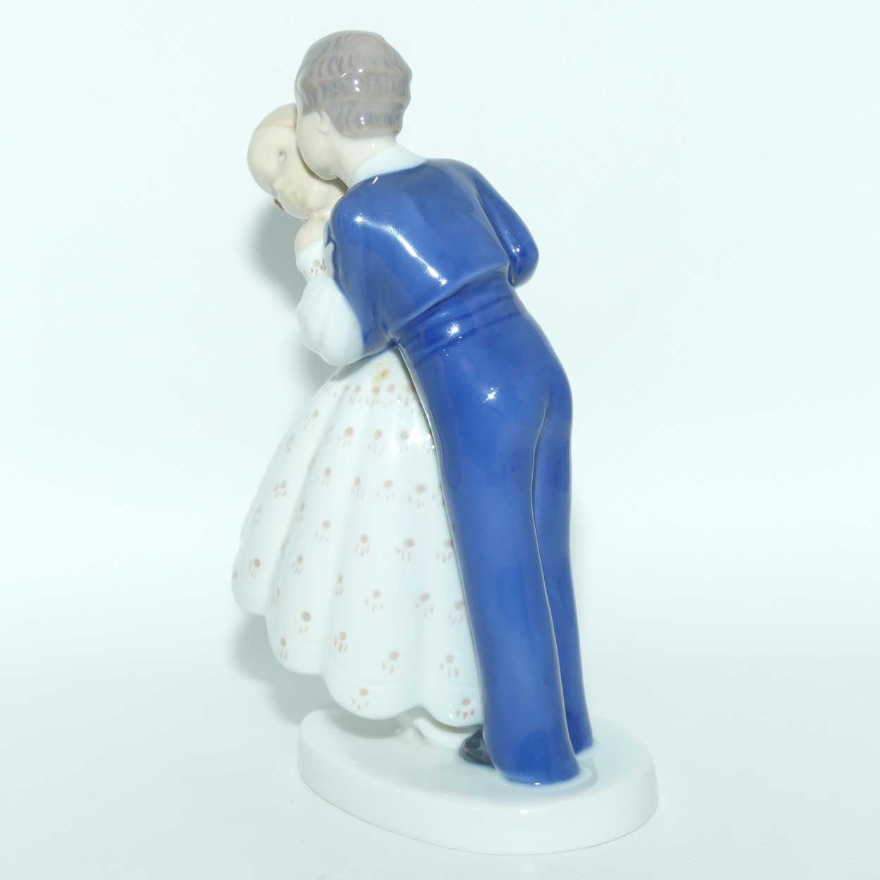 Bing and Grondahl Youthful Boldness | Boy Stealing a Kiss | #2162