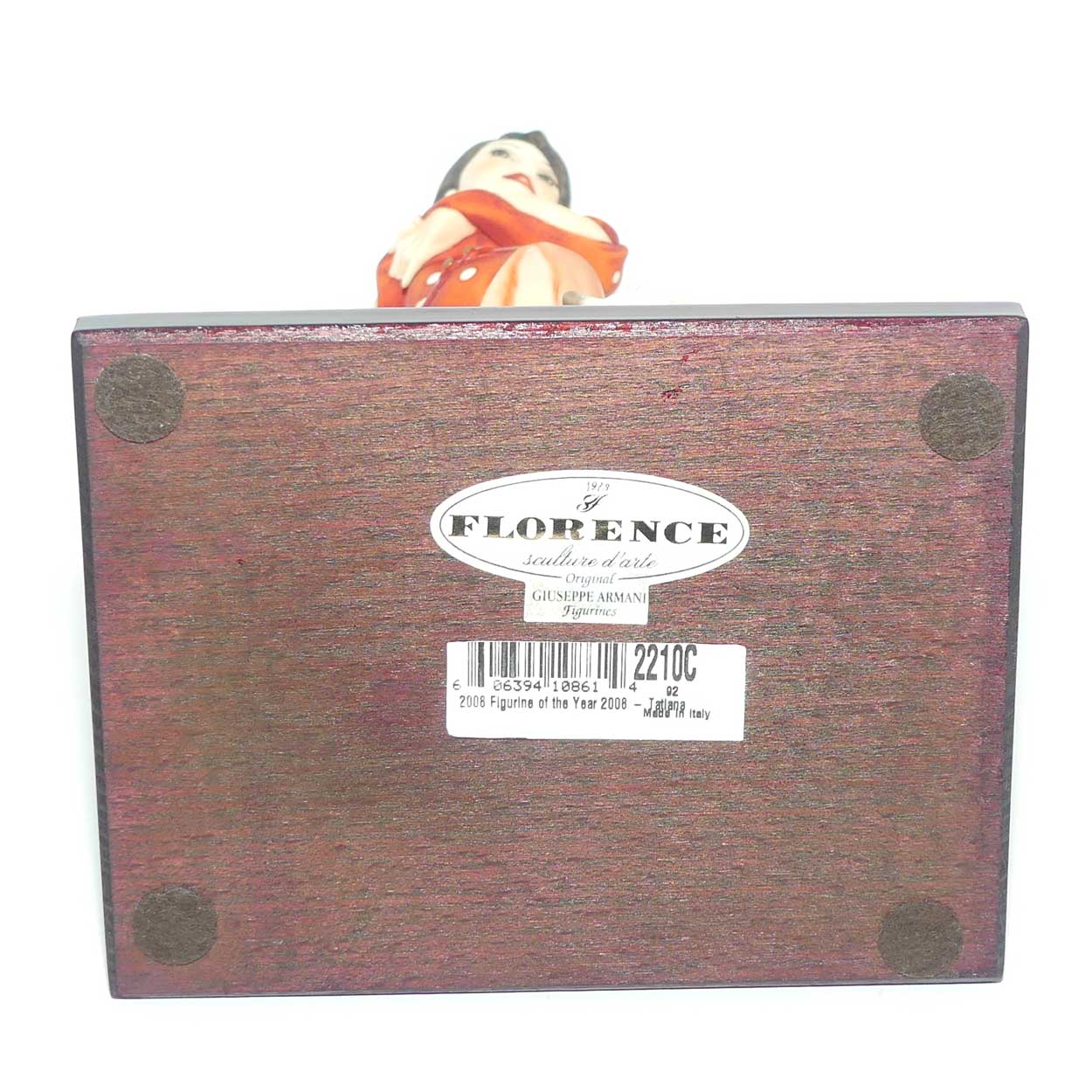 Giuseppe Armani Florence figure | 2210C | Tatiana | 2008 Figure of the Year | Box + Cert