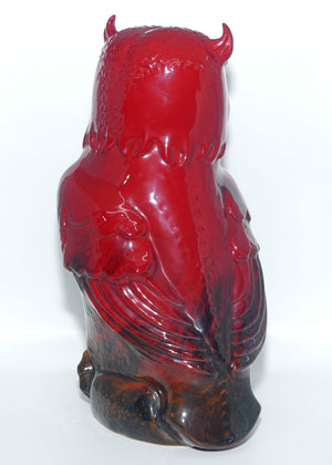 #2249 Royal Doulton Flambe Owl | Alan Maslankowski