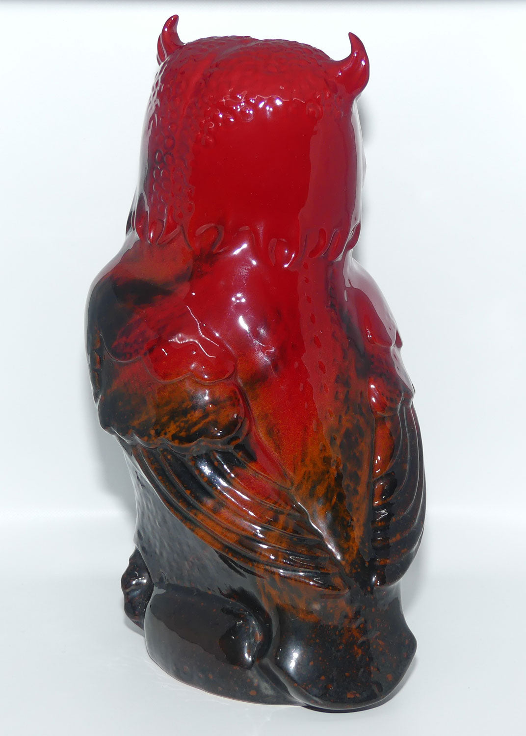 #2249 Royal Doulton Flambe Owl | Alan Maslankowski
