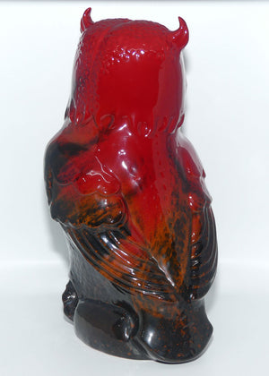 #2249 Royal Doulton Flambe Owl | Alan Maslankowski