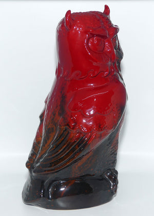 #2249 Royal Doulton Flambe Owl | Alan Maslankowski