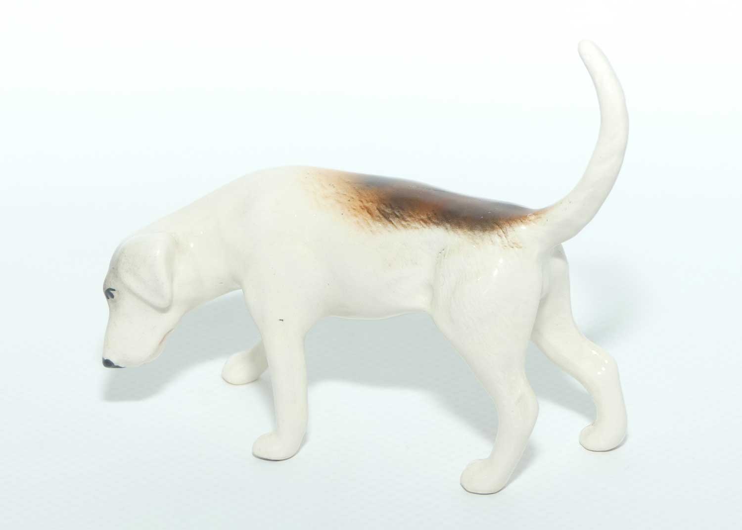 #2264 Beswick Foxhound | Looking Down | Tail Curled | Gloss 