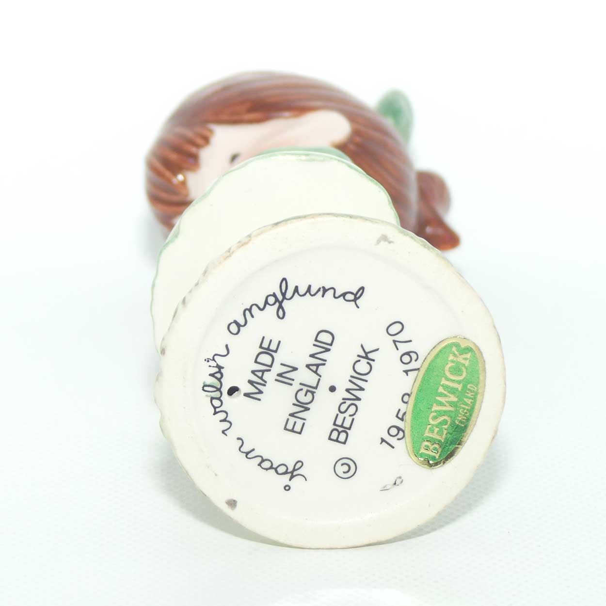 #2293 Beswick England Joan Walsh Anglund | Anglund Girl with Doll