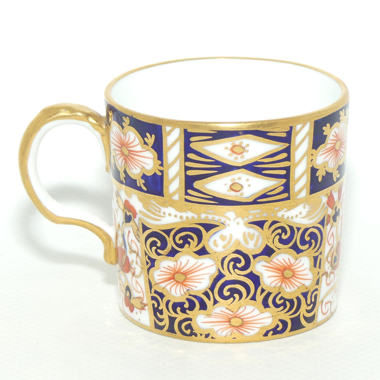 Royal Crown Derby Traditional Imari demi tasse coffee duo #1 | c.1913