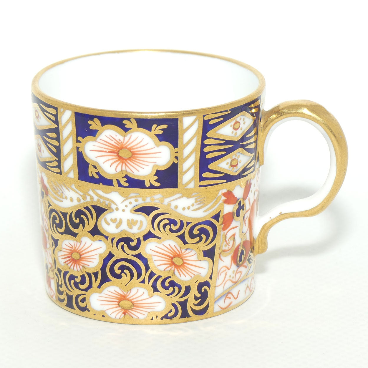 Royal Crown Derby Traditional Imari demi tasse coffee duo #1 | c.1913