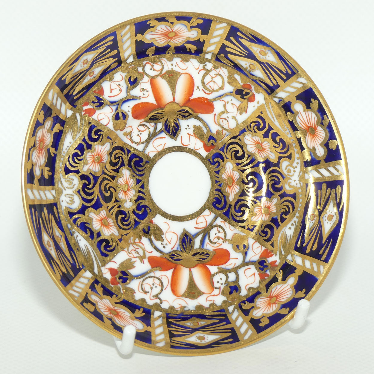 Royal Crown Derby Traditional Imari demi tasse coffee duo #1 | c.1913