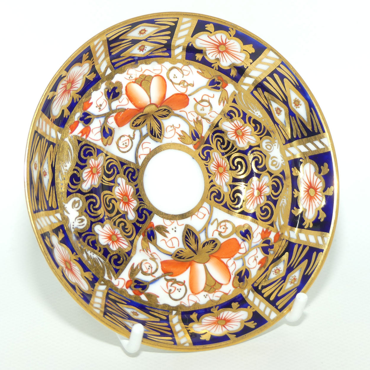 Royal Crown Derby Traditional Imari demi tasse coffee duo #2 | c.1912