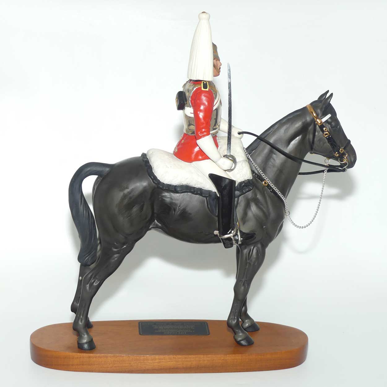 #2562 Beswick Connoisseur Horses | Lifeguard with Sword