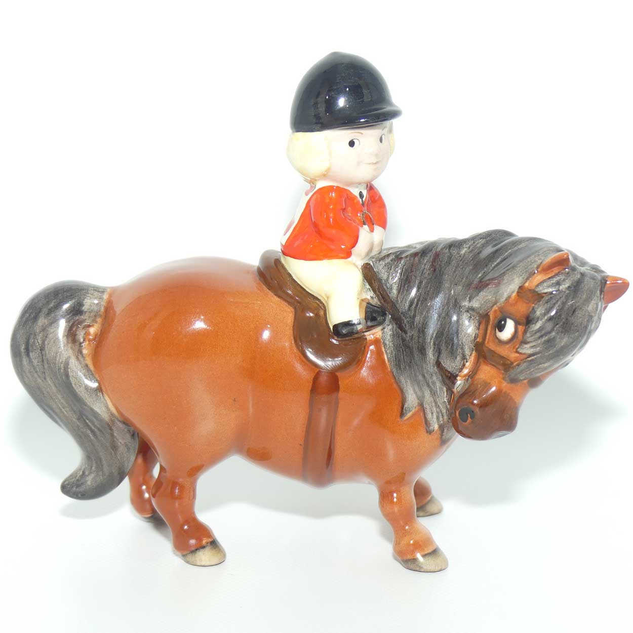 #2704B Beswick Thelwell An Angel on Horseback | Brown