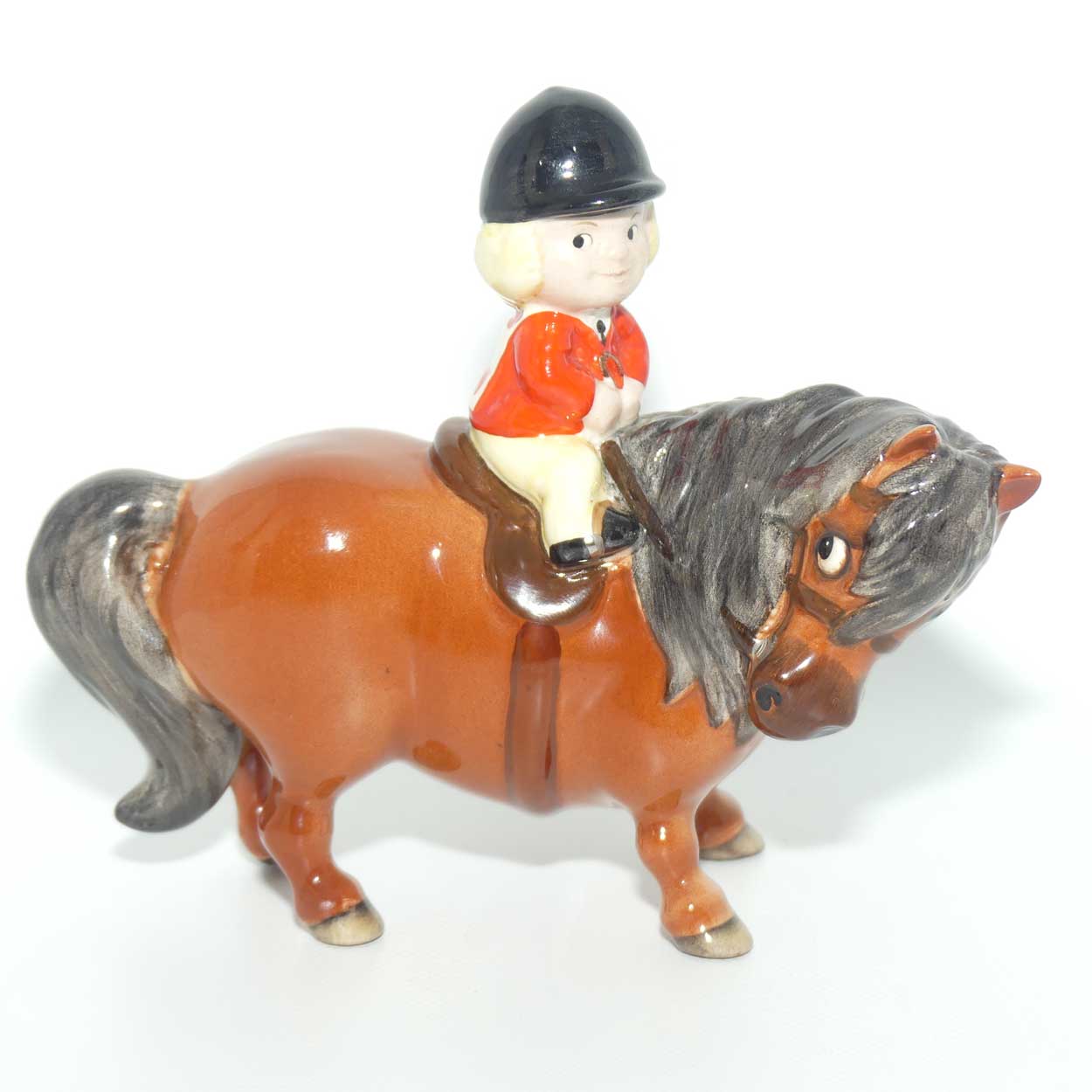 #2704B Beswick Thelwell An Angel on Horseback | Brown