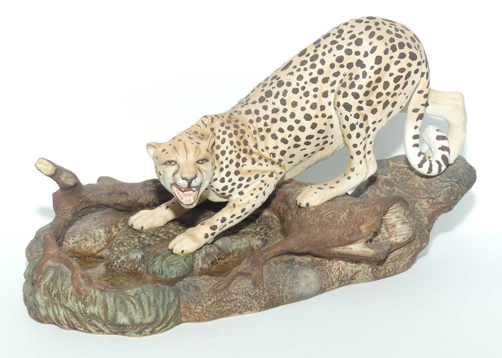 #2725 Beswick Connoisseur series Cheetah on Rock