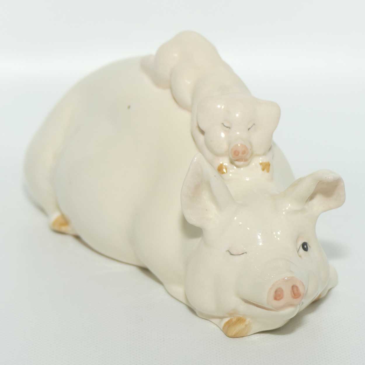 #2746 Beswick Pig and Piglet "Piggy Back"