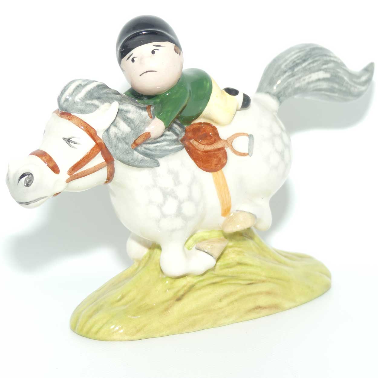 #2789A Beswick Thelwell Pony Express | Grey | #1